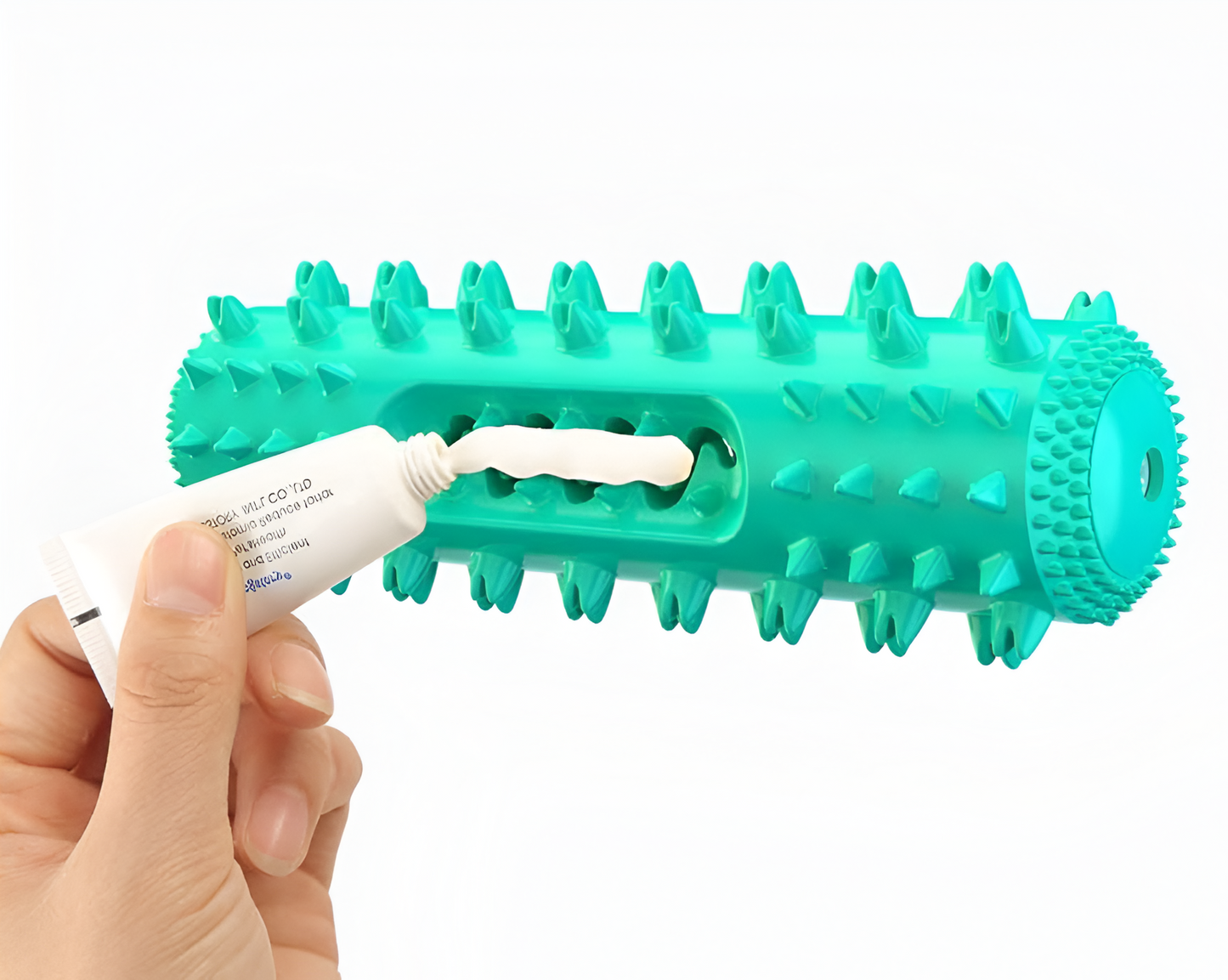 Juguete para perro con lavado de dientes