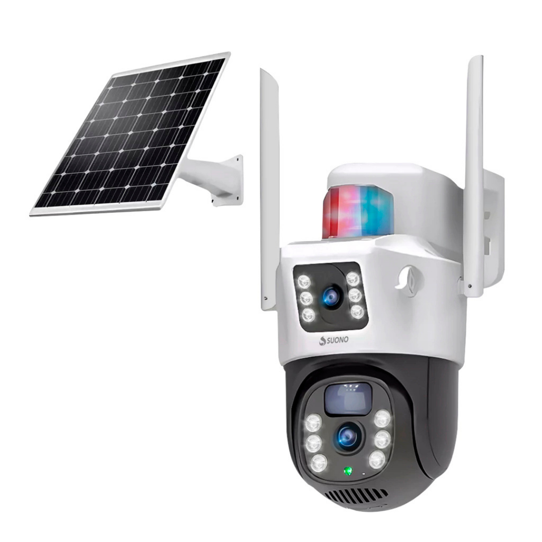 🔒 Cámara de Seguridad Inalámbrica con Batería Solar – 🔋🌞 Protección Inteligente, Sin Cables