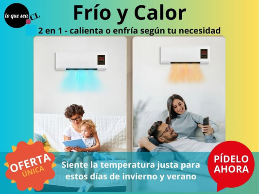 Mini Aire Acondicionado 2 en 1