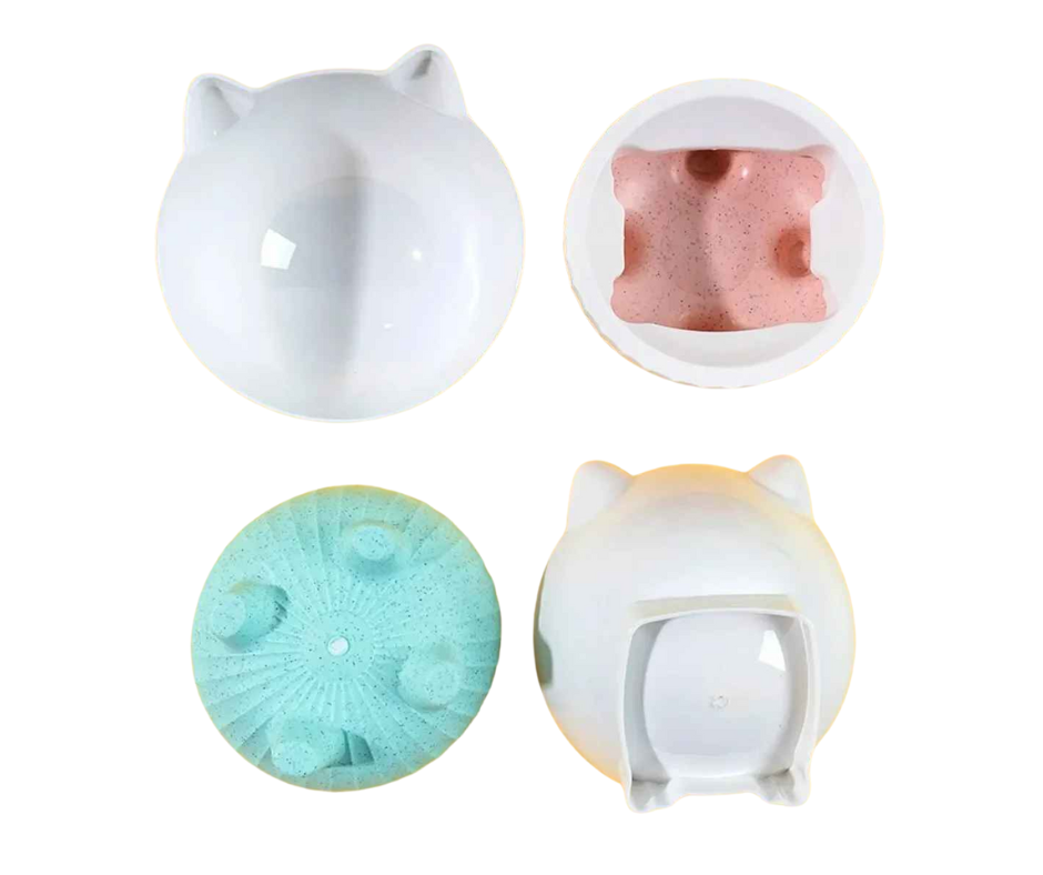 Comedero para gatos - Cuencos Con Soporte Elevado