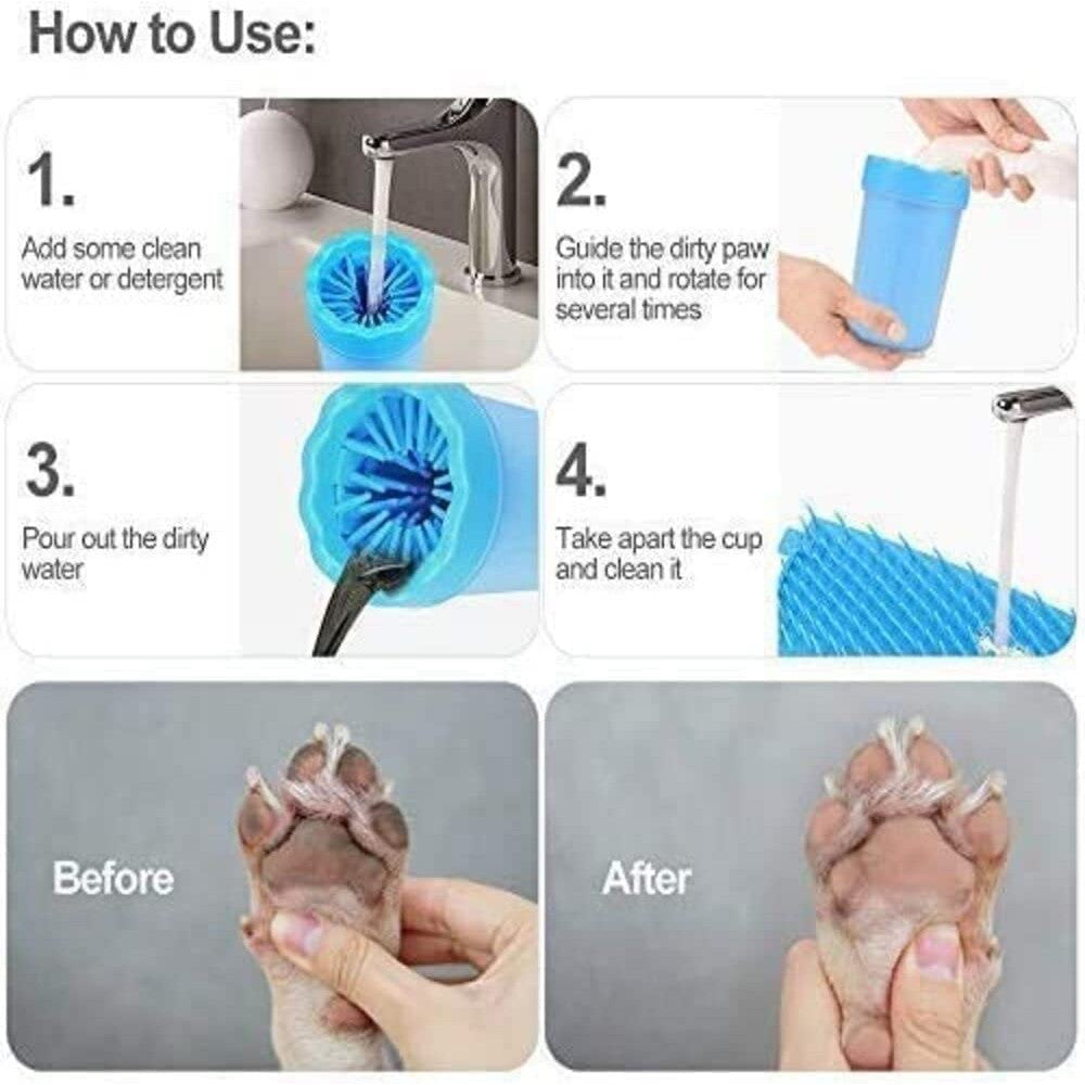 Higiene para tu mascota - Limpiador De Patas